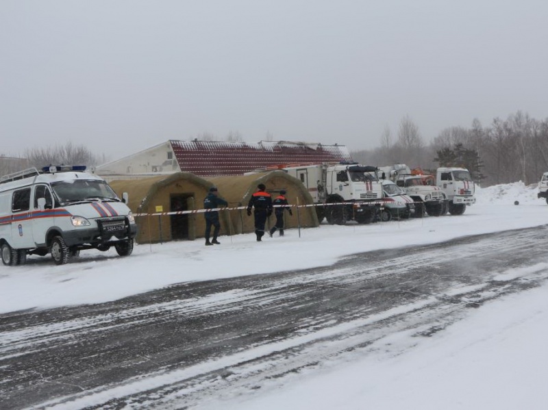 Пункт обогрева обслуживают 24 сотрудника центра