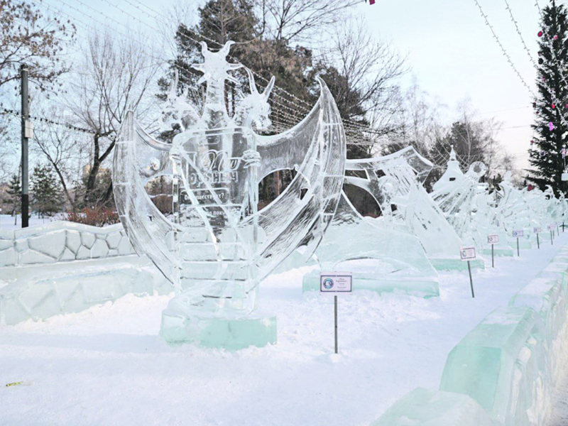 Ледовые скульптуры – это фишка Хабаровска