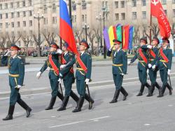 Празднование Дня Победы в Хабаровске. Фото Вячеслава Реутова