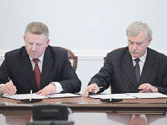 Санкт-Петербург приветствует десант Хабаровского края