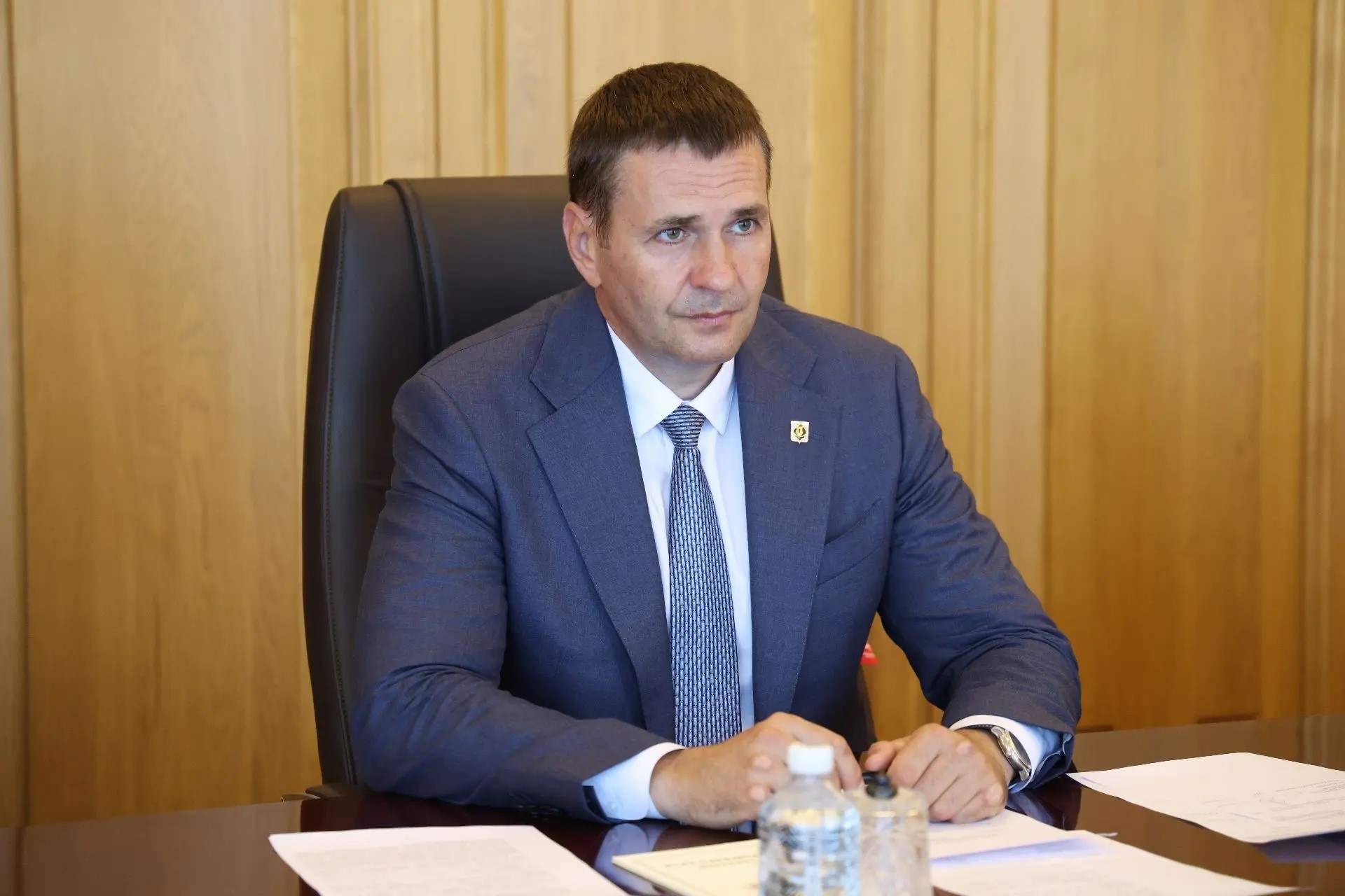 Дмитрий Демешин принял участие в открытии нового пресс-центра в Хабаровске