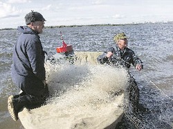 Кета не ловится ни днём, ни ночью