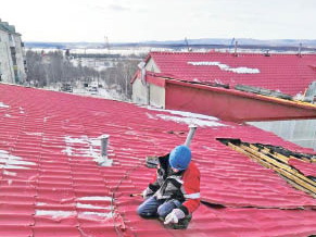 В трёх районах края устраняют последствия циклона