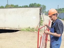 Проверь, не на гейзер ли ставишь гараж