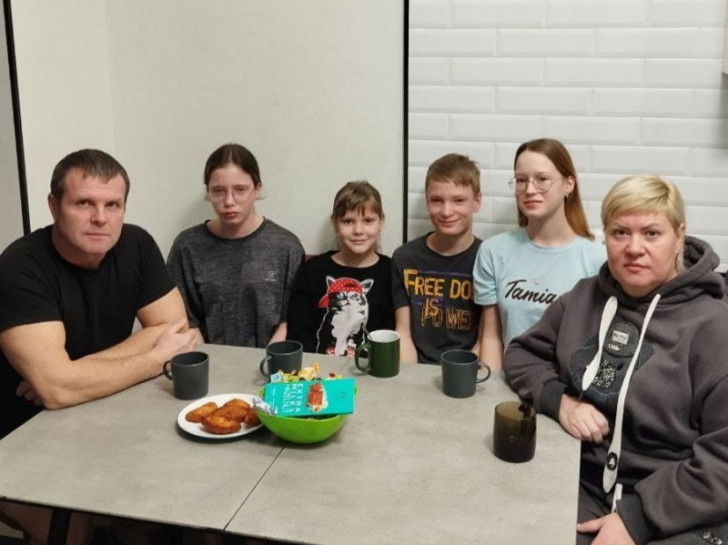 Семья  Пискуновых  из  Мичуринского  может  вместе  даже  в  прорубь  нырнуть