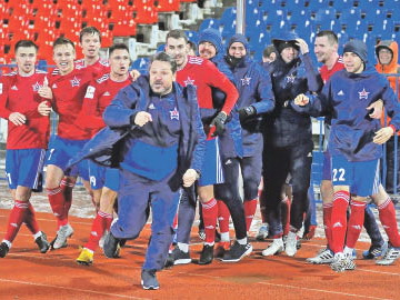 На прощание победа в подарок