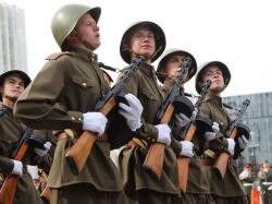 Празднование Дня Победы в Хабаровске. Фото Вячеслава Реутова