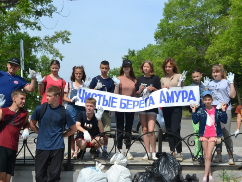 Очистим от мусора берега рек и озёр