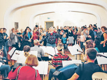 Сам себе дирижёр, закулисье и Барон N