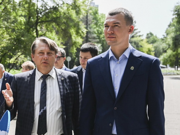 Большой ремонт идёт в самом сердце Хабаровска