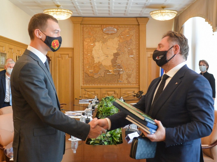 Встреча с компанией «Амур Минералс»