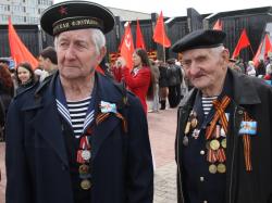 Празднование Дня Победы в Хабаровске. Фото Вячеслава Реутова