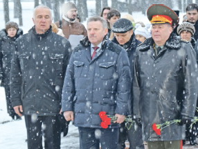 В память о подвиге защитников Ленинграда