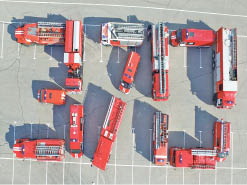 Пожарно-спасательный флешмоб в честь юбилея