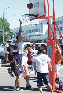 Бросок летающего игрока