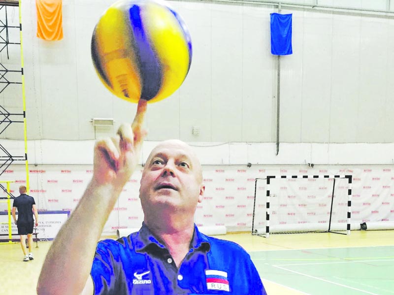 Евгений Зятьковский: «Рад, что в Хабаровске возродился женский волейбол»