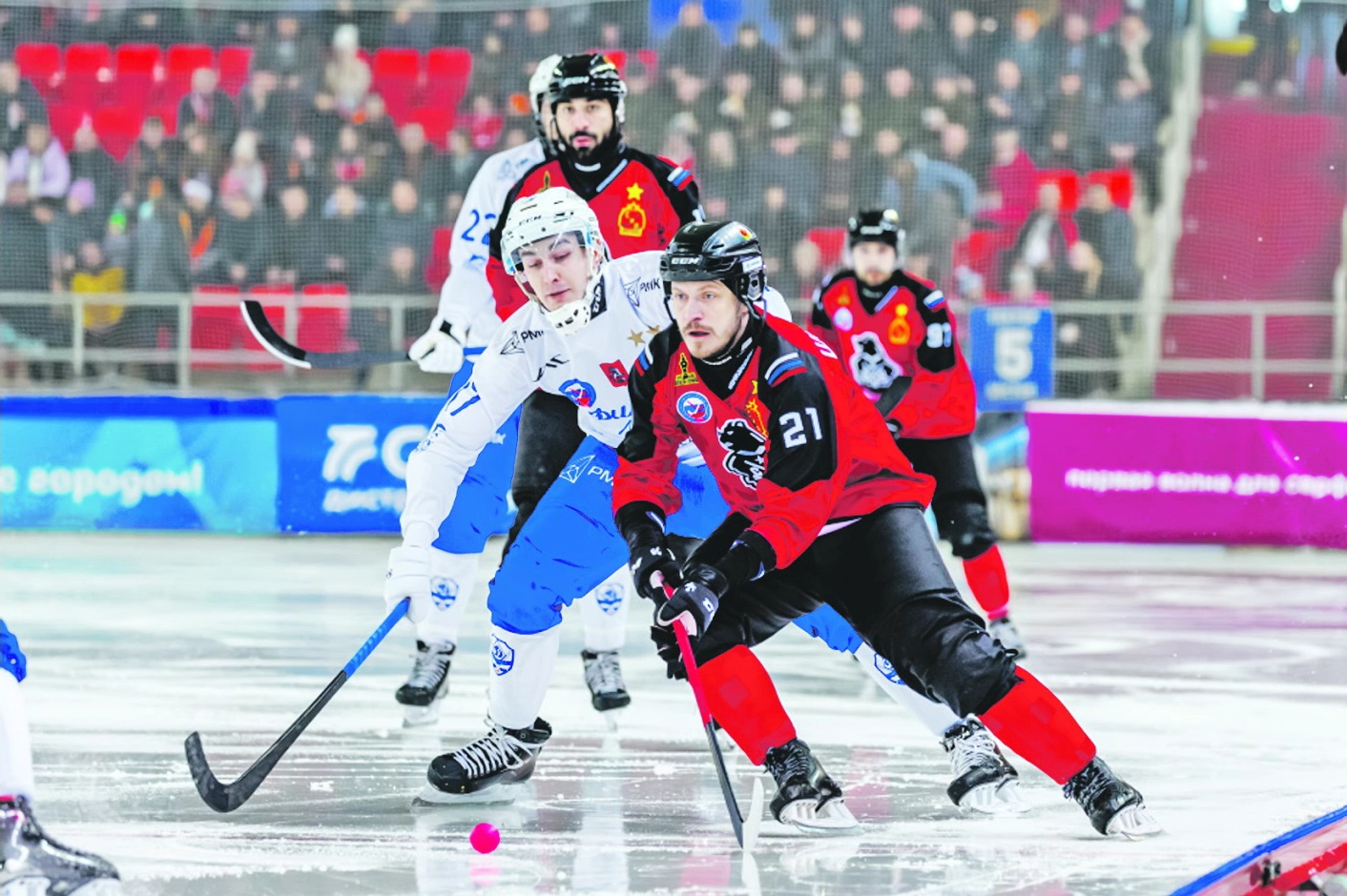 Праздник русского хоккея в Хабаровске с серебряным отливом
