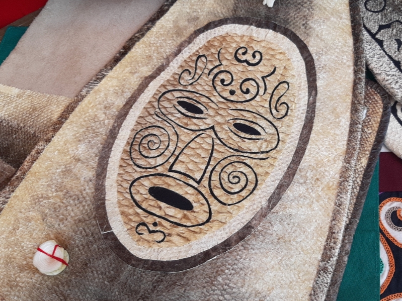 Творение школьника из села Джари Нанайского района.