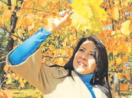 А за окном флиртует бабье лето