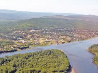 Уровень воды в реке Мая пошёл на спад