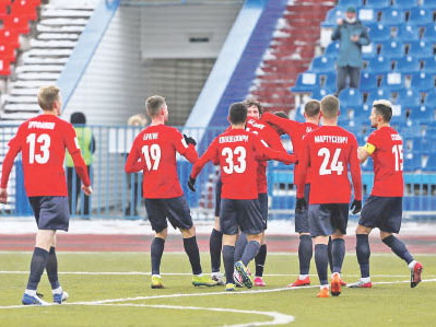 Главное - итоговый счёт на табло