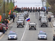 Парад Победы в Хабаровске Фото: Вячеслава Реутова
