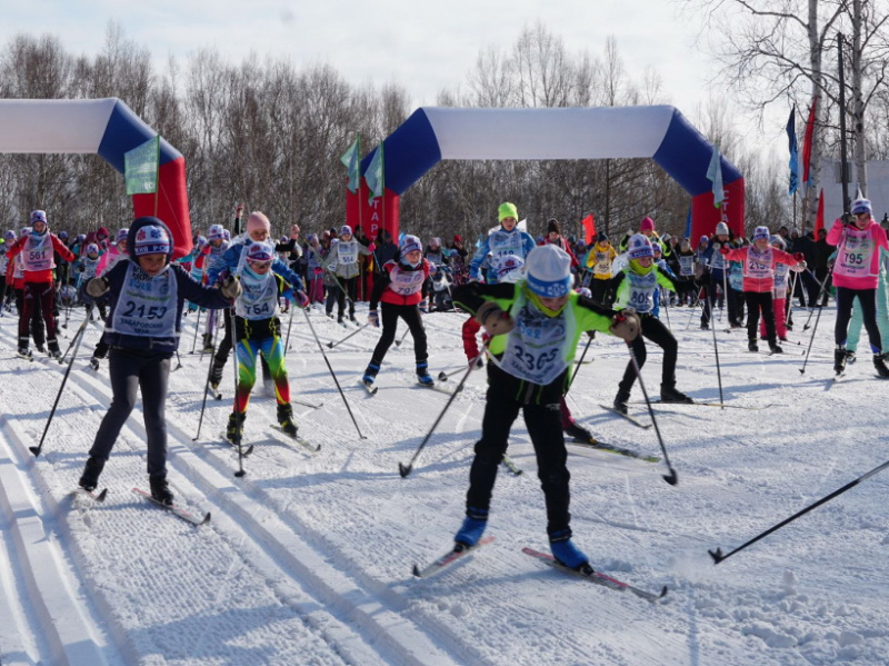 Лыжне все возрасты покорны