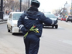 Тюльпаны  от инспектора  