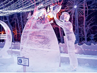 Зимняя сказка на стадионе «Динамо»