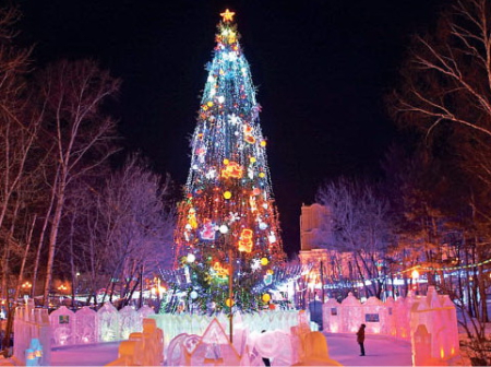 Горки и ёлки готовы к встрече с детворой