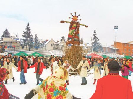 Народное торжество, посвященное встрече весны