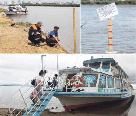 Большую  воду  в  Амуре  не  ждут, но  урожай  дачники  заранее  вывозят