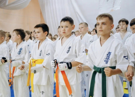 Уроки киокусинкай начались в школах