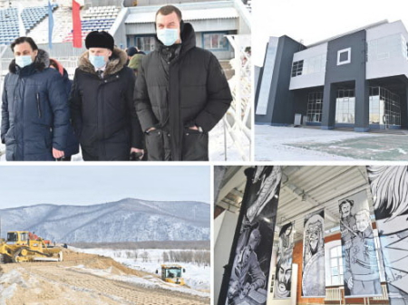 Спорткомплекс в Комсомольске-на-Амуре сдадут летом