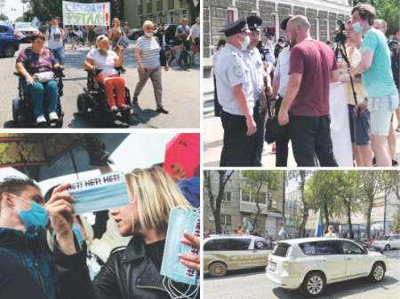 Несанкционированные акции прошли в Хабаровске мирно