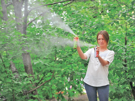 Как спасаться от мошки