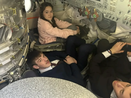 Как ребята из села Арка в Звёздный городок попали