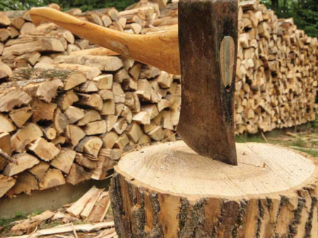 С заготовкой дров всё в порядке