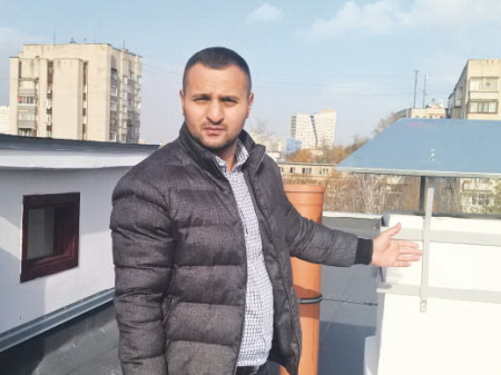 В моду входят цветные крыши