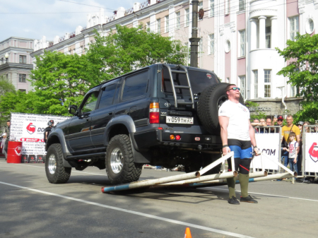 Хабаровские богатыри показали экстрим