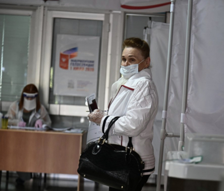 Голосование по поправкам в отдаленных местностях побило рекорд президентских выборов