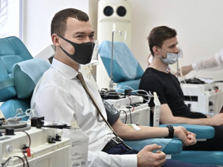 Пополнили банк антиковидной плазмы