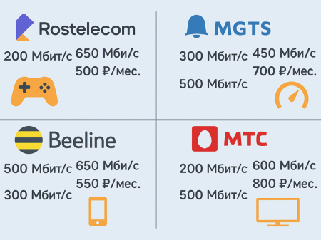 Подключить интернет в Москве: лучшие тарифы и провайдеры