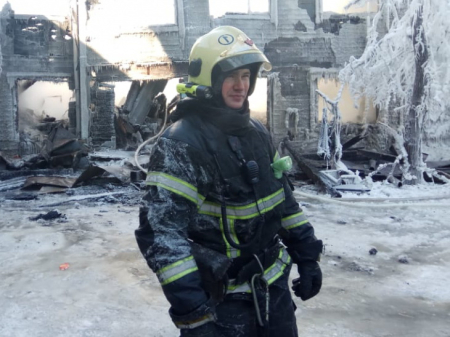 Помни, что ты пожарный, и тебя ждут дома