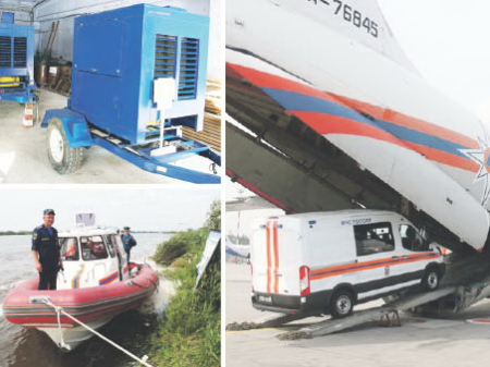 В прогнозе ливни и подъем воды, готовим помпы и бульдозеры к работе