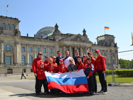 Однажды мы встречали День Победы в Берлине