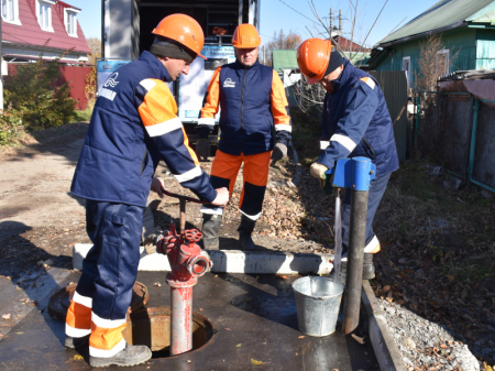 Красная речка в Хабаровске прирастает колонками