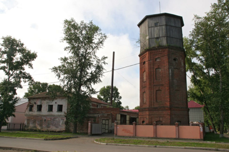 На водонапорной башне в Хабаровске нашли старинный нивелирный пункт