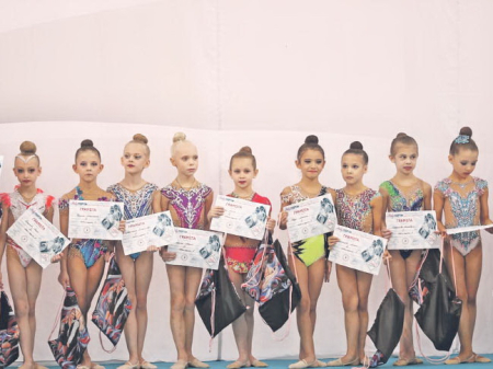 Репетиция перед Спартакиадой учащихся России