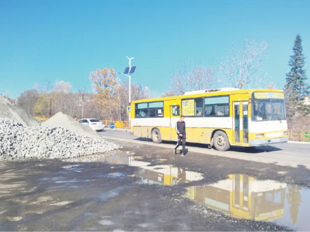 От Красной Речки до Казакевичево едем с ветерком